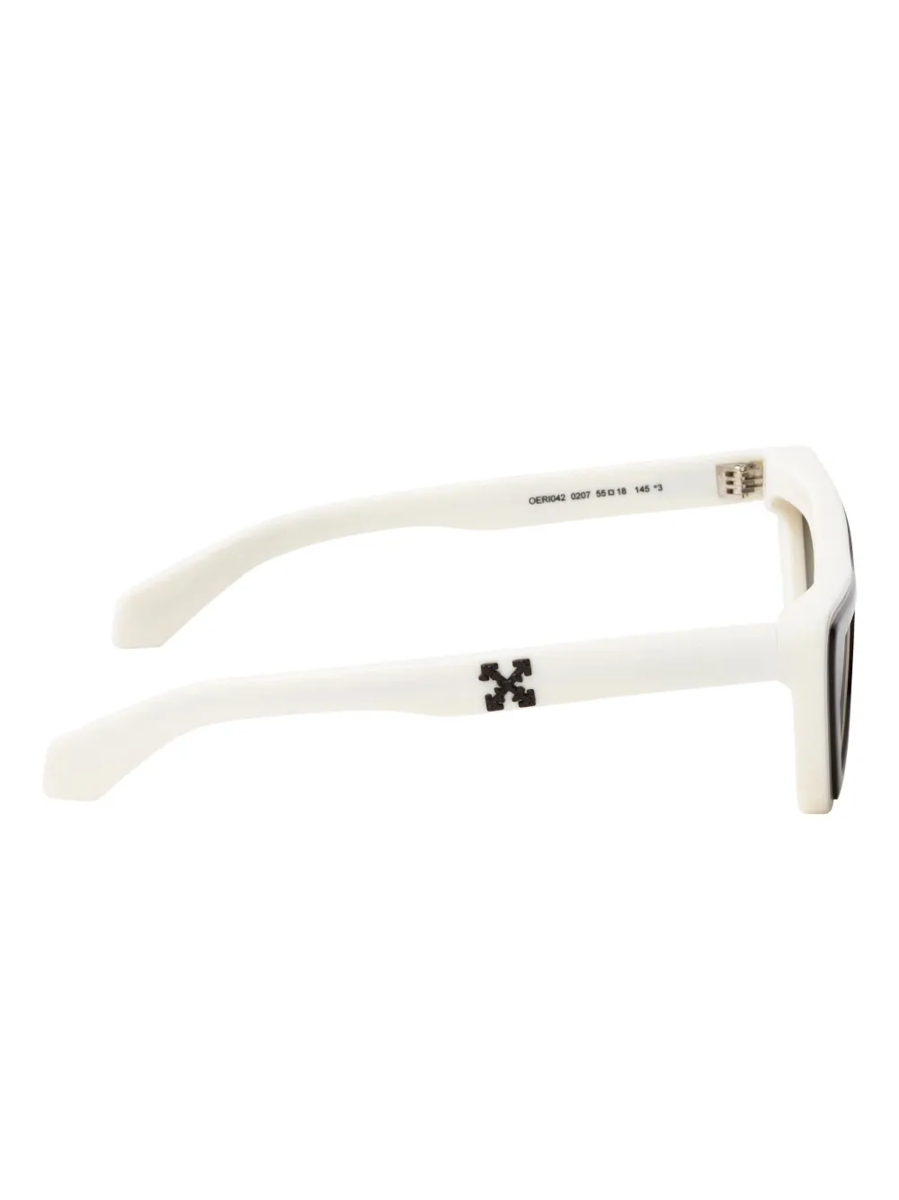 Off-White Artemis zonnebril met cat-eye montuur Wit