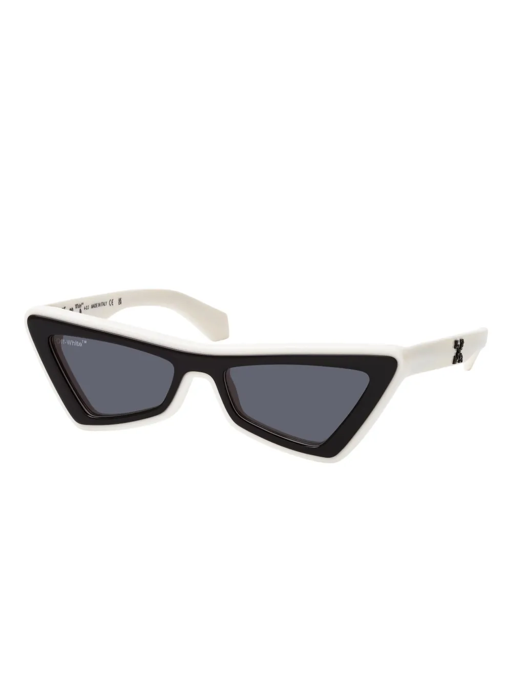 Off-White Artemis zonnebril met cat-eye montuur - Wit