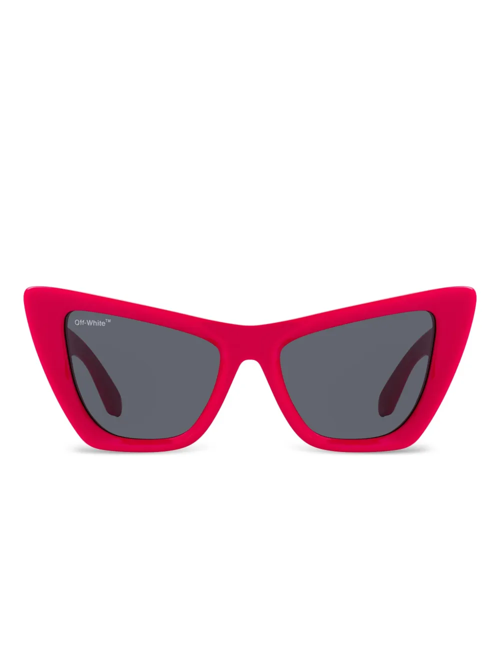 Off-White lentes de sol con armazón cat eye | rojo | Image 1
