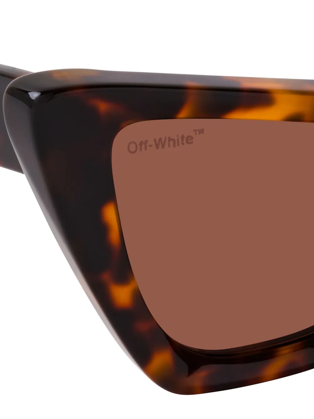 Off-white Edvard Cat-eye Sunglasses In Brown
