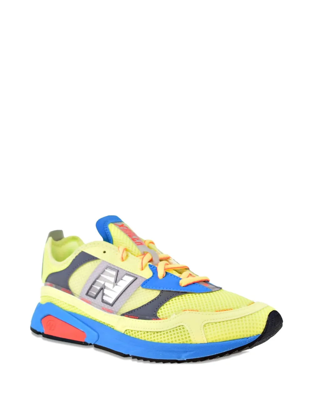New Balance X-Racer low-top sneakers Geel
