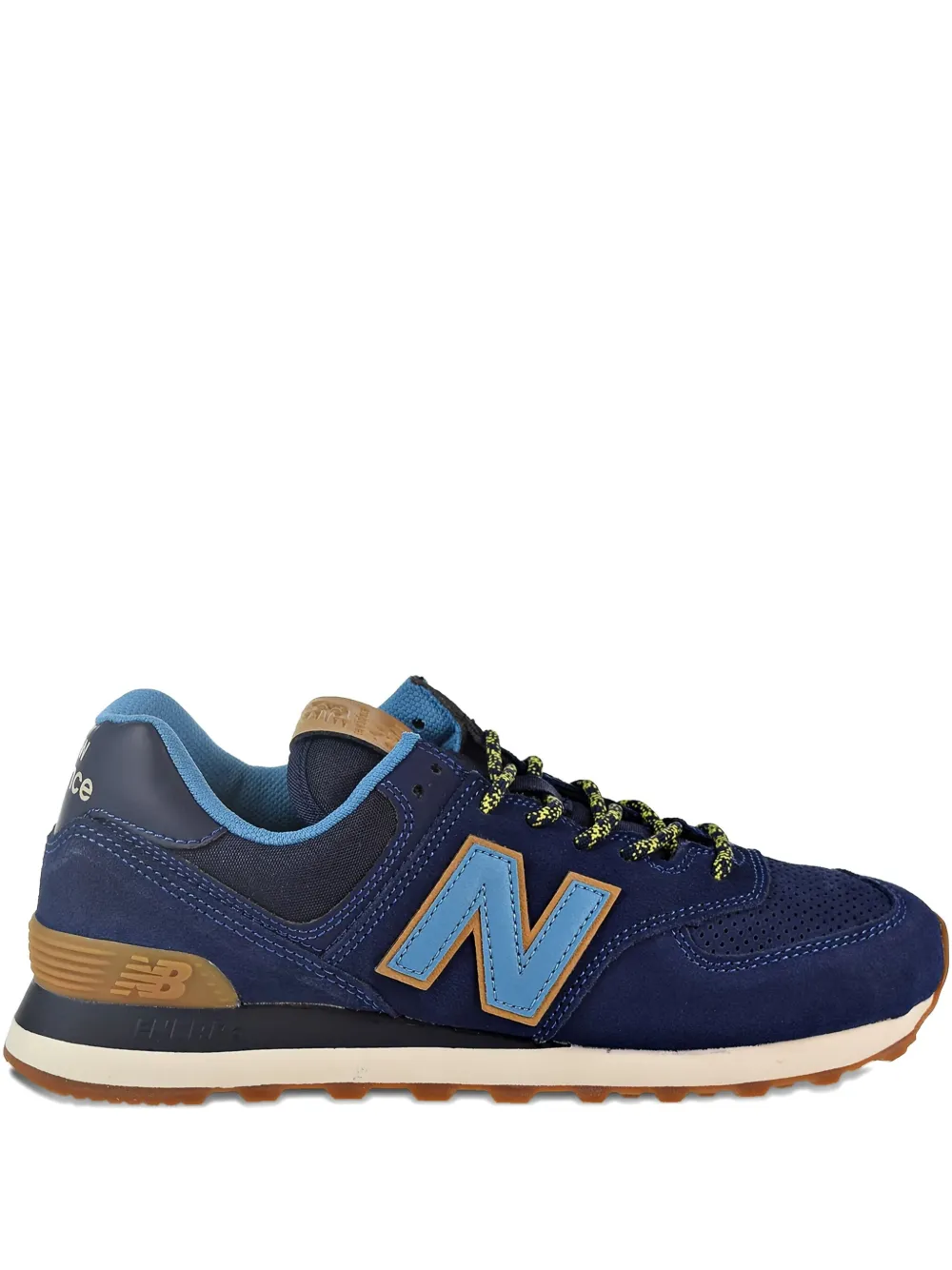 New Balance 574 suede sneakers Blue