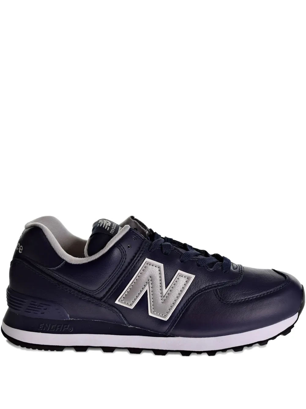 New Balance 574 leather sneakers Blue