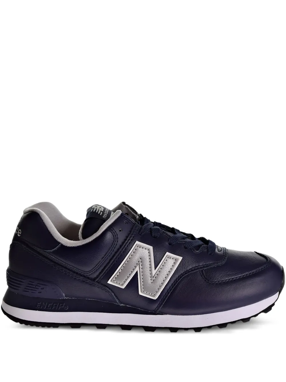 New Balance 574 leather sneakers Blue