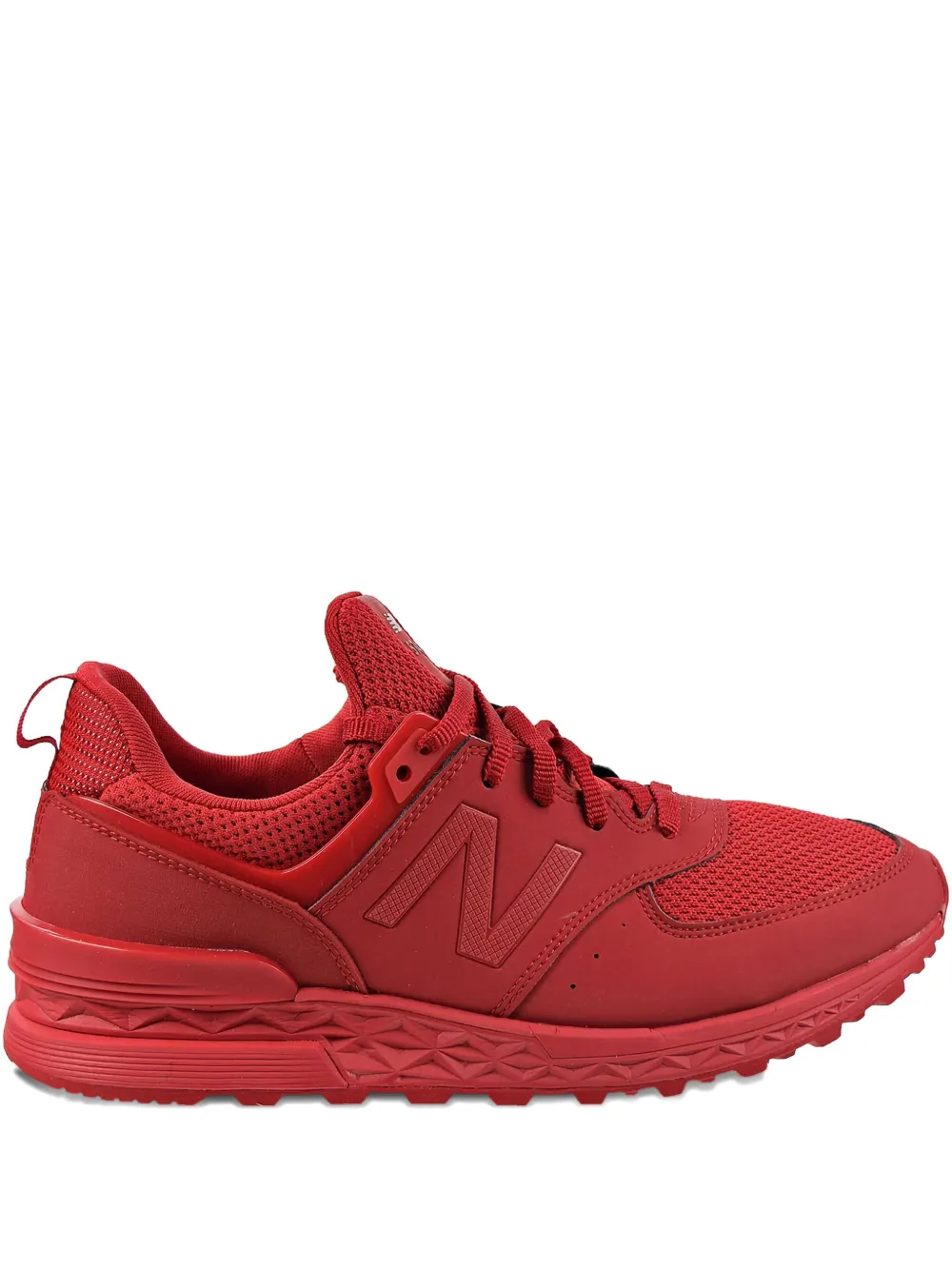 New Balance 574 mesh sneakers Red