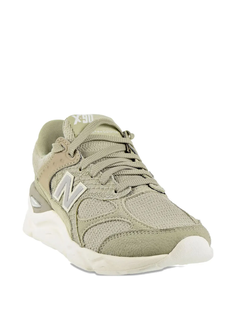 New Balance X-90 mesh sneakers Green