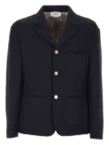 Thom Browne patch-pocket long-sleeve jacket - Blue