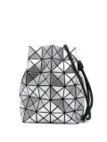 Bao Bao Issey Miyake Bao Bao geometric-pattern drawstring bucket bag - Silver