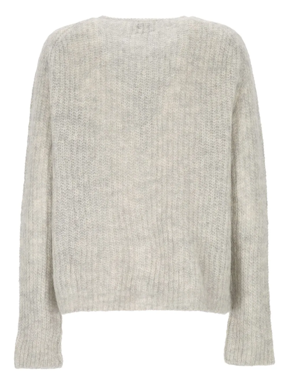 Forte Forte Button-front Patch-pocket Cardigan In Gray