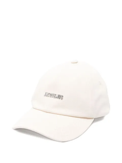 Jacquemus Le Gadjo logo-lettering cotton cap