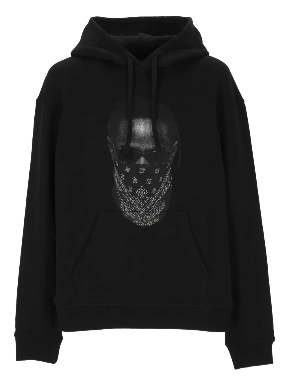 Ih Nom Uh Nit bandana-print hoodie | Black | Image 1