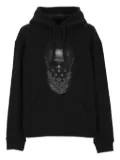 Ih Nom Uh Nit bandana-print hoodie - Black