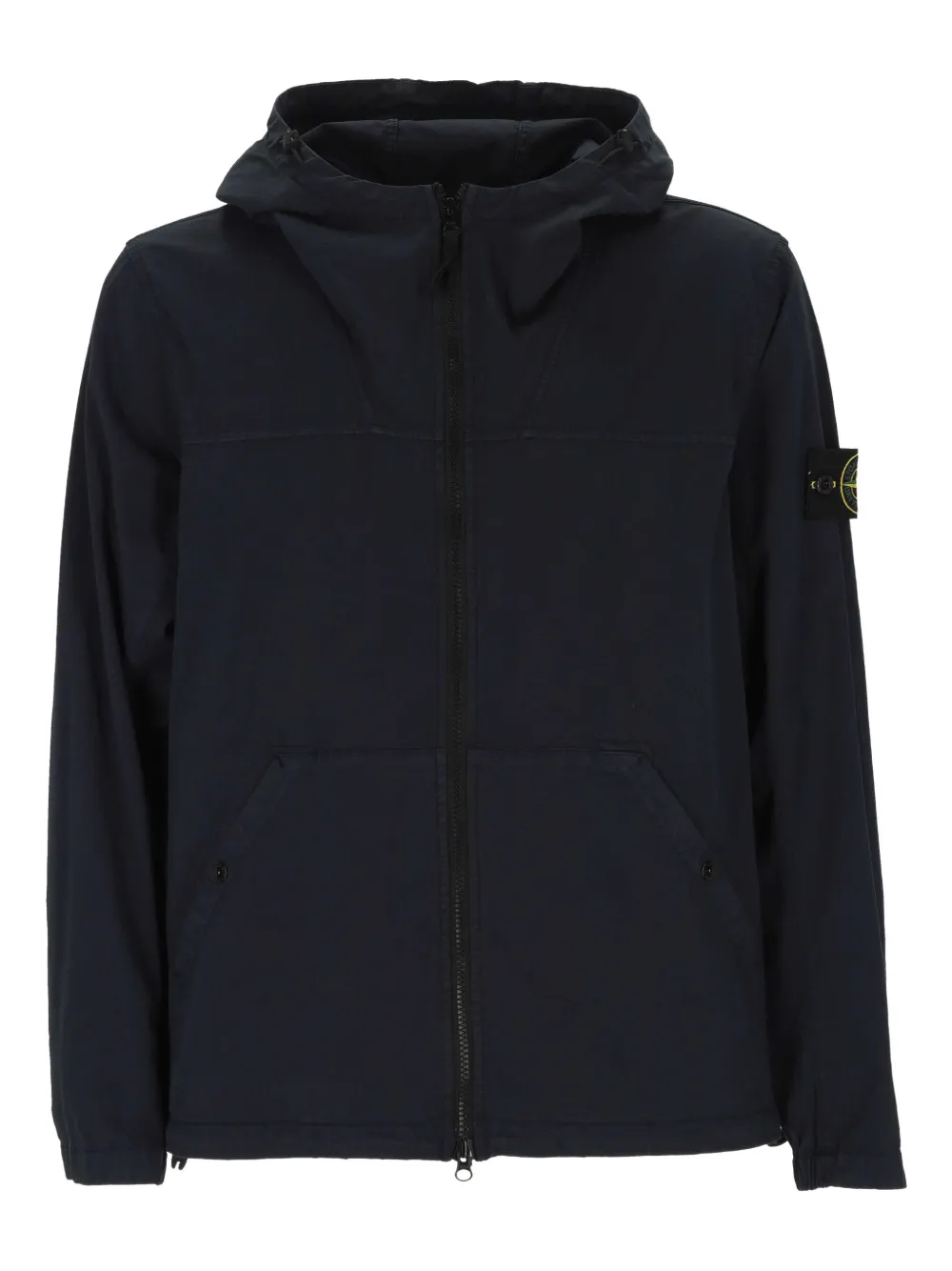 Stone Island ジップアップ パーカー - ブルー Stone Island ジップアップ パーカー - ブルー