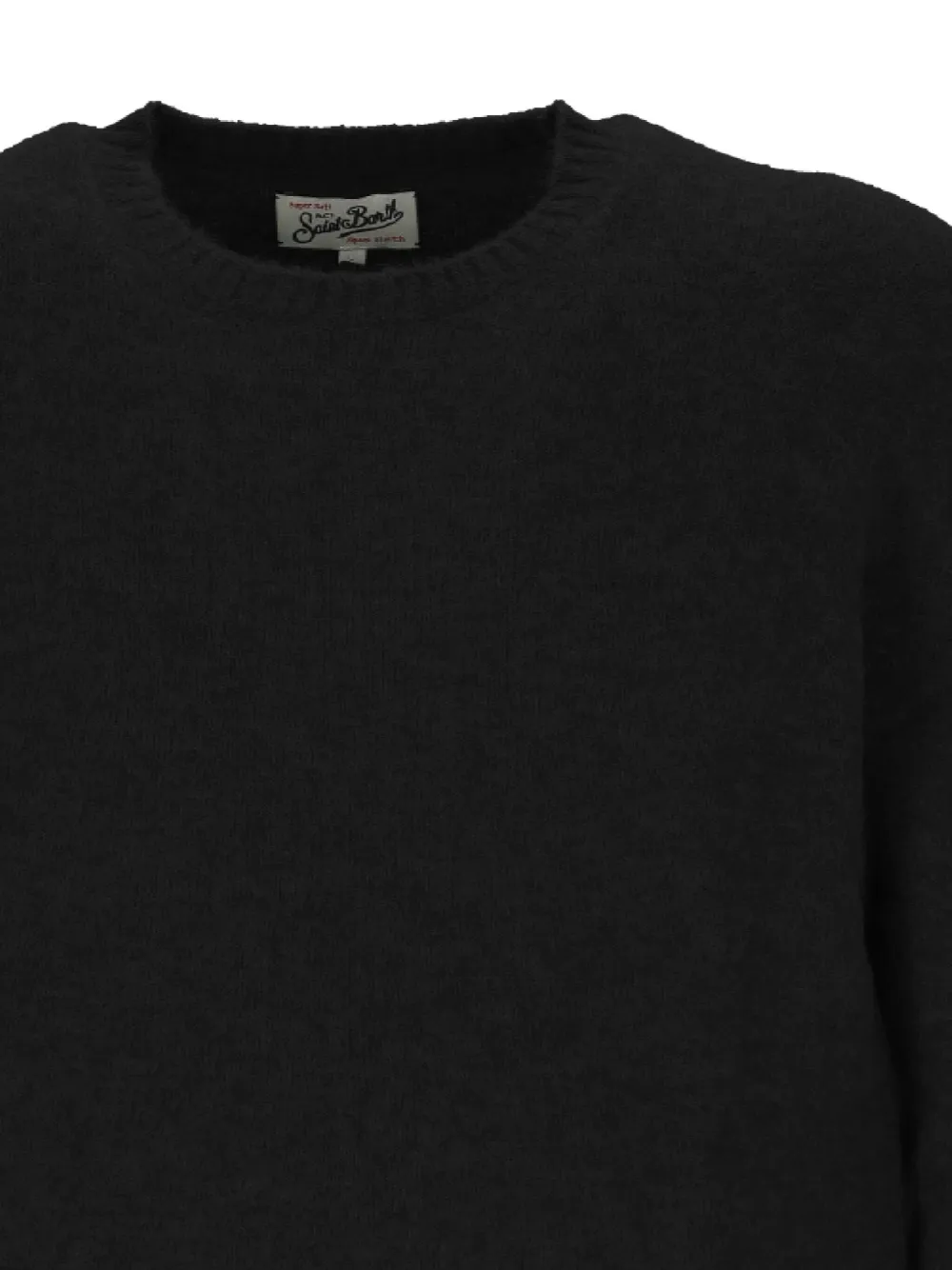 Mc2 Saint Barth Crew-neck Sweater In Black