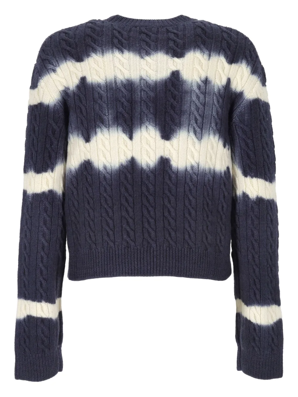 Off-White cable-knit tie-dye sweater | Jumpers | Image 2