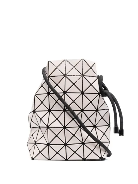 Bao Bao Issey Miyake geometric-pattern drawstring shoulder bag