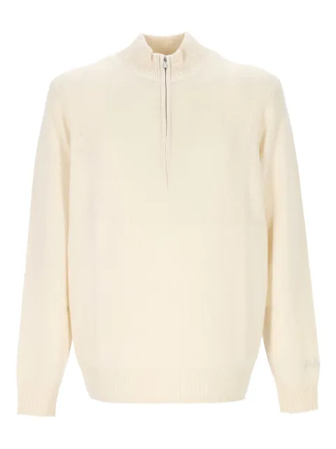 MC2 Saint Barth high-neck zip-up sweater