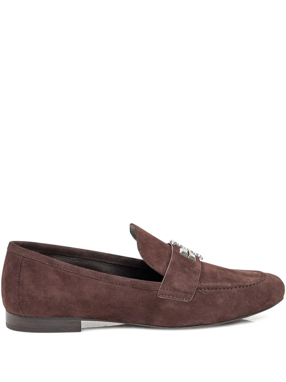 Tory Burch Eleanor logo-plaque loafers | Brown | Image 1