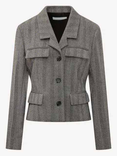 Ferragamo veste à motif de chevrons