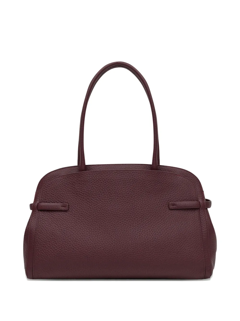 Orciani Aura Soft grote shopper van bewerkt leer - Rood