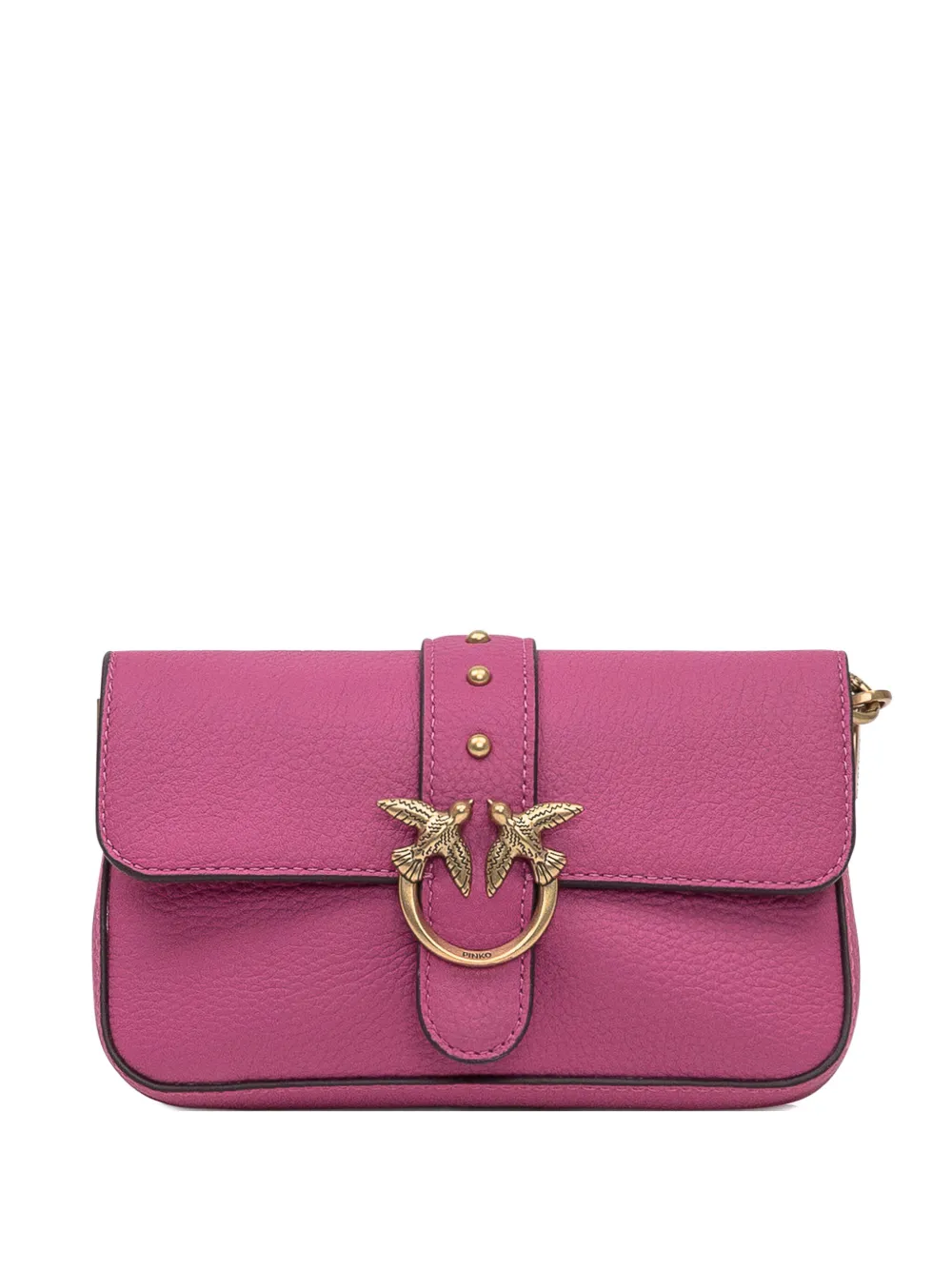 PINKO love birds buckle shoulder bag | Pink | Image 1