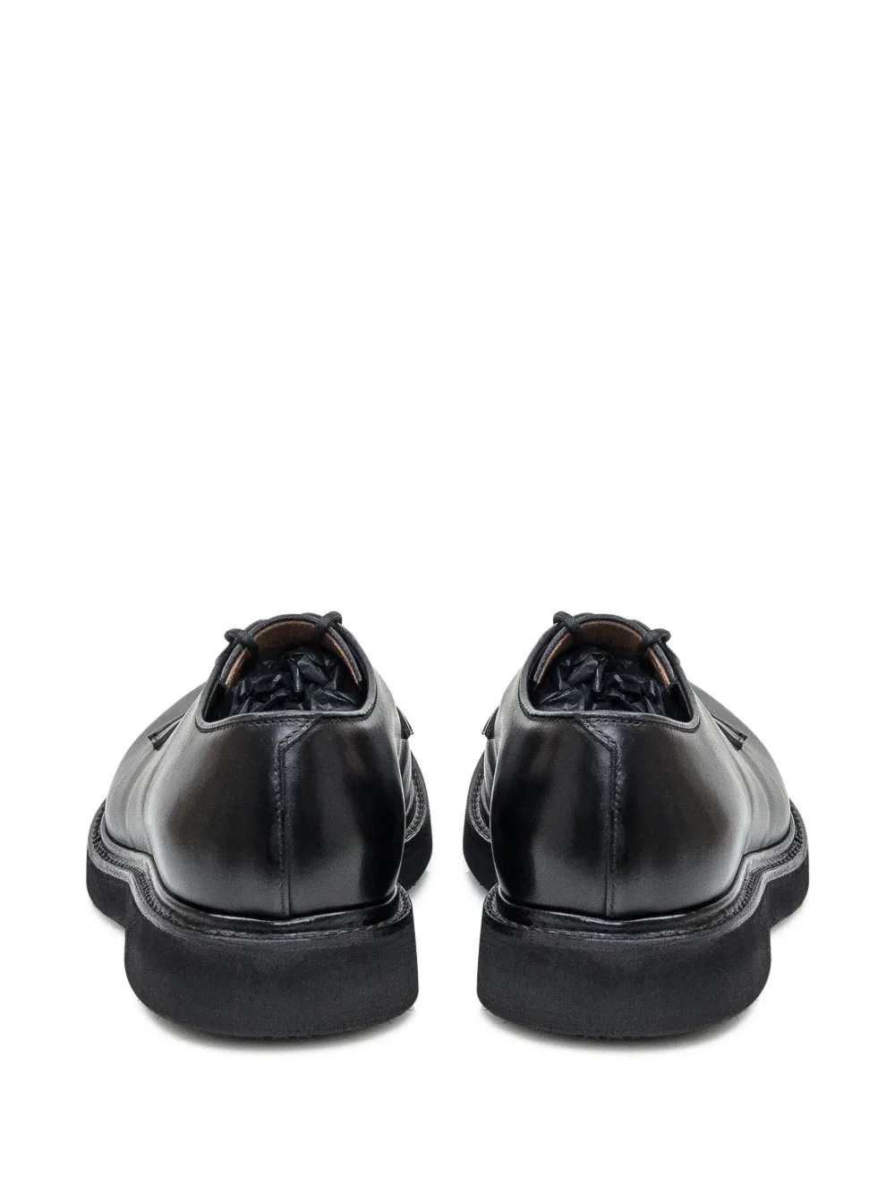 Premiata Brook leren derby schoenen Zwart