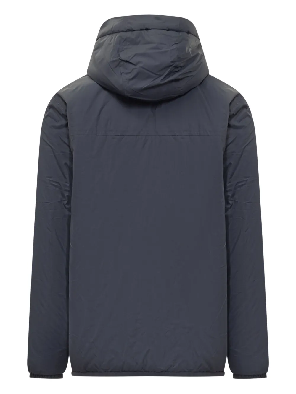 K-way Hooded Padded Jacket In Blue