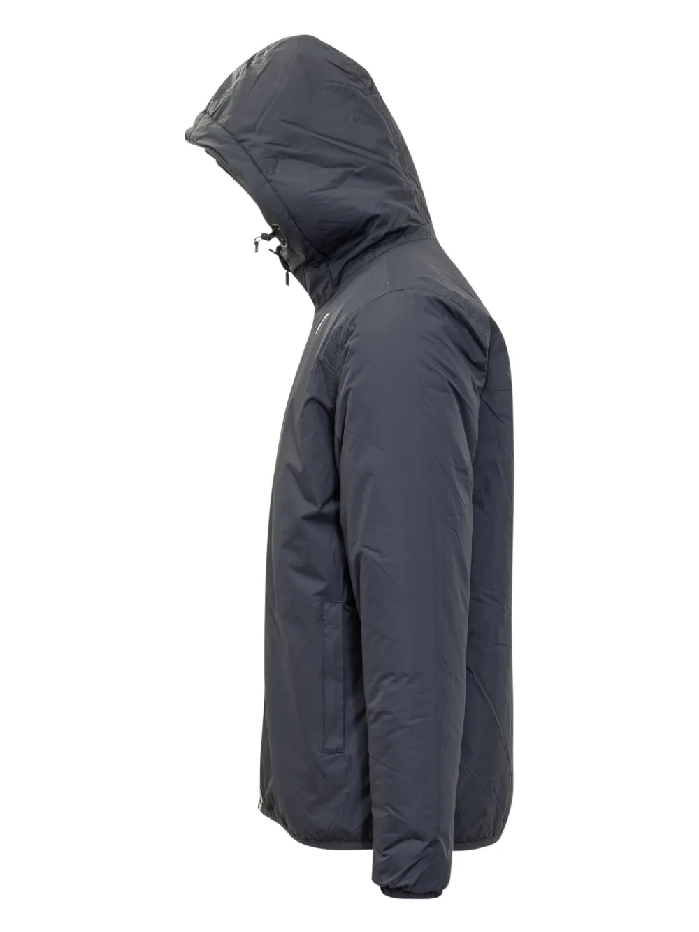 K-way Hooded Padded Jacket In Blue