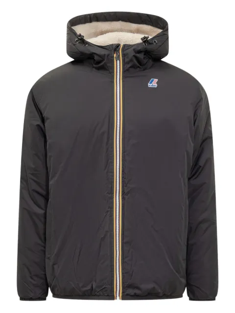K-Way hooded padded jacket