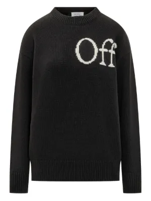 OFF-WHITE オフホワイト セーター ニット 上着 男女兼用 長袖 グレー off white 並行輸入品 オフホワイト ニット セーター メンズ