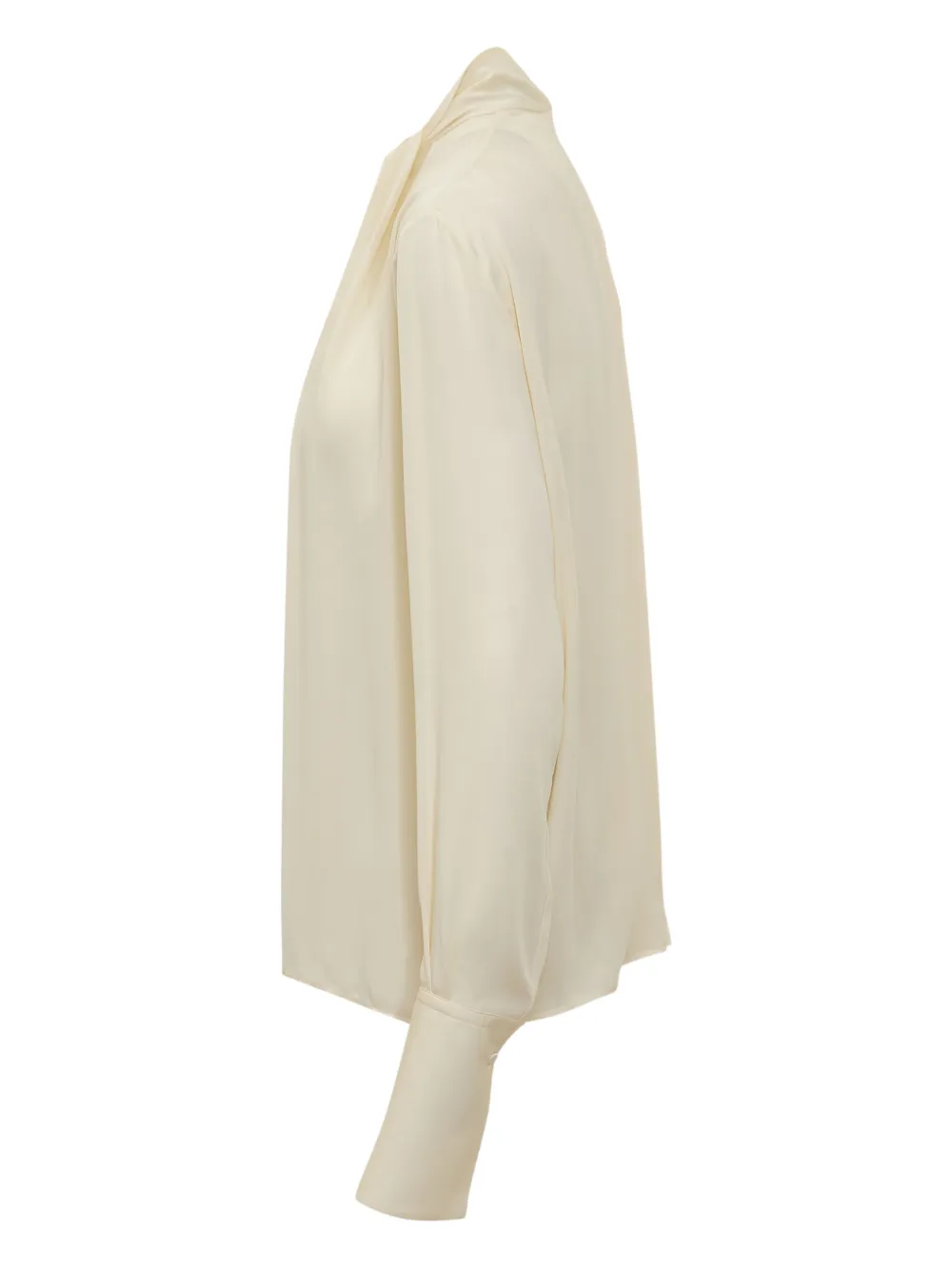 TOM FORD long-sleeves silk blouse Beige