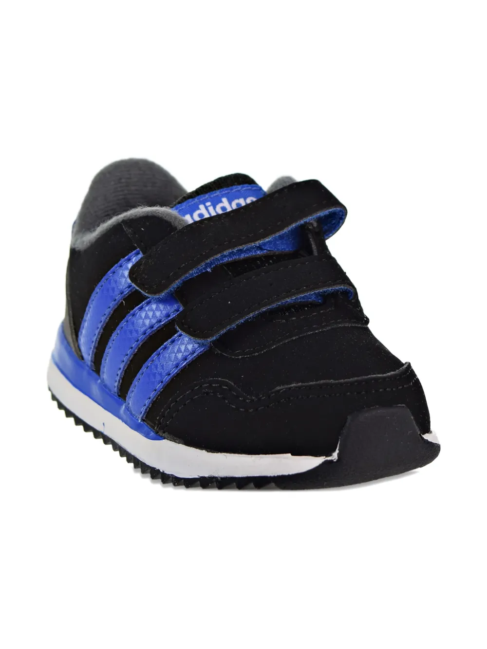 Adidas Kids V Jog "Core Black Blue Grey" sneakers