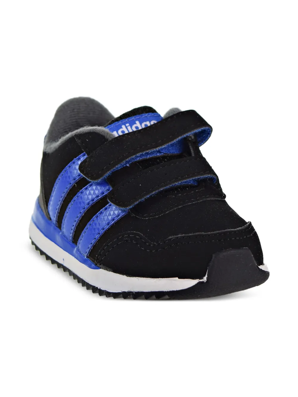 adidas Kids V Jog "Core Black/Blue/Grey" sneakers | Image 2
