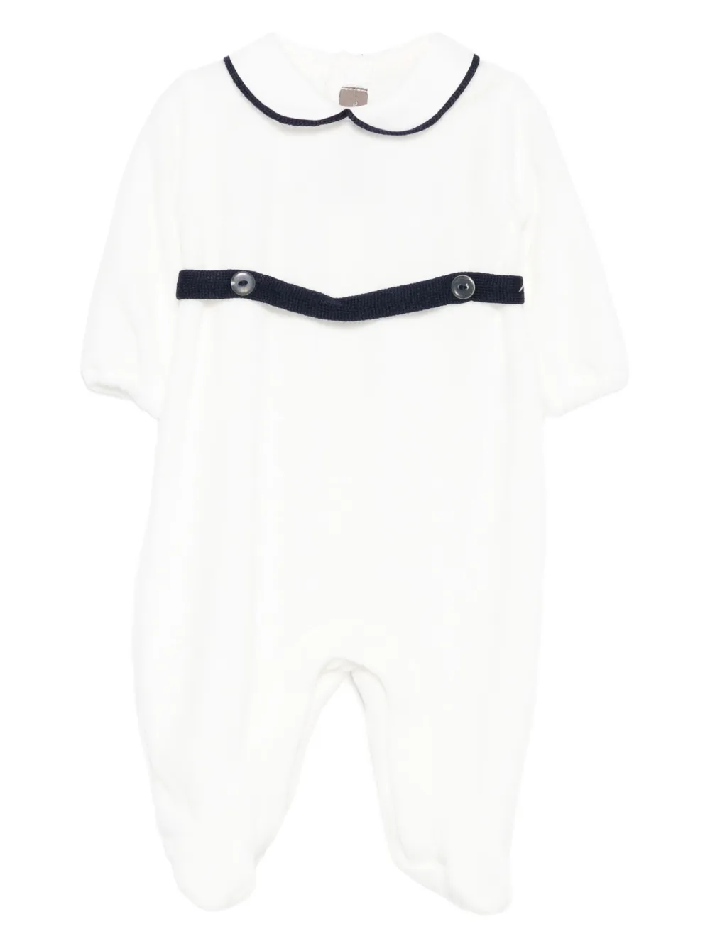 Little Bear merino wool pajamas | White | Image 1