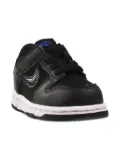 Nike Kids Dunk Low SE ""Black/Black/White/Game Royal"" sneakers