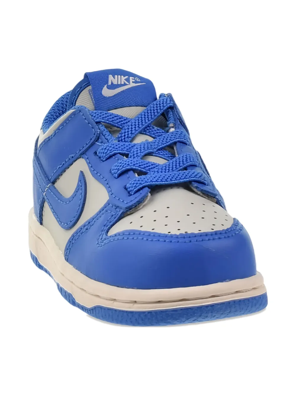 Nike Kids Dunk Low "Light Silver LT Photo Blue" sneakers