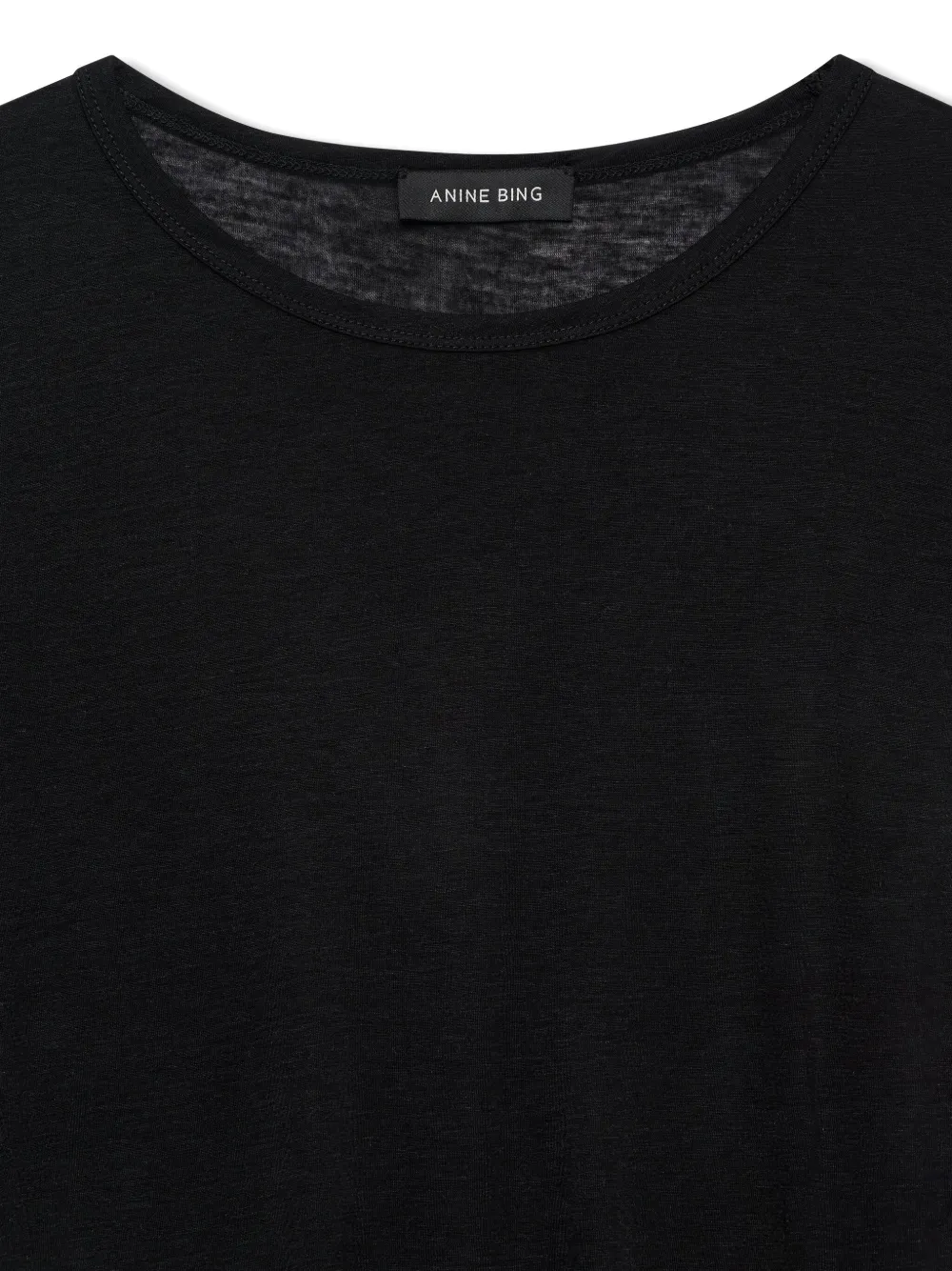 ANINE BING Sylvie T-shirt met lange mouwen Zwart