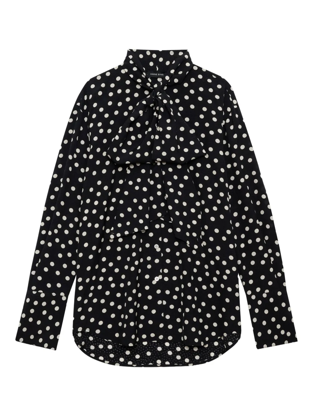 Anine Bing Ruby Blouse In Black