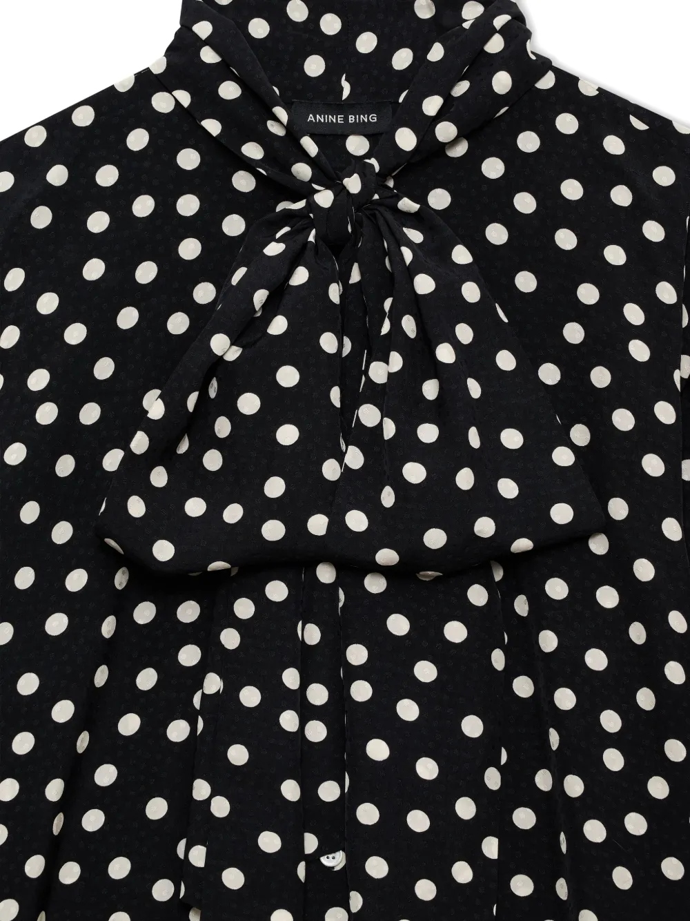 Anine Bing Ruby Blouse In Black