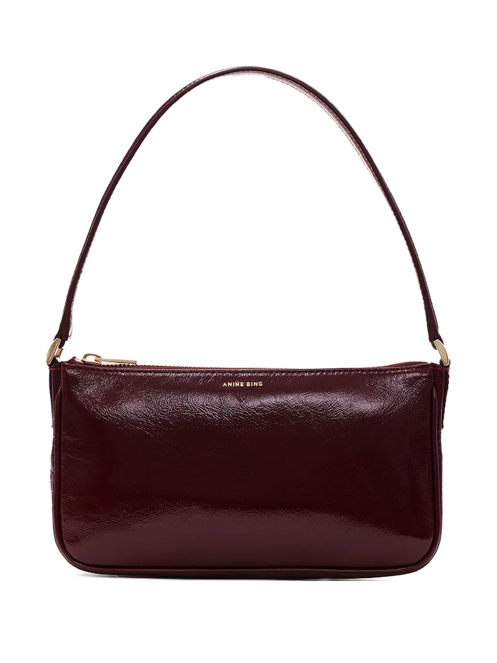 Anine Bing Mini Elly Shoulder Bag In Red