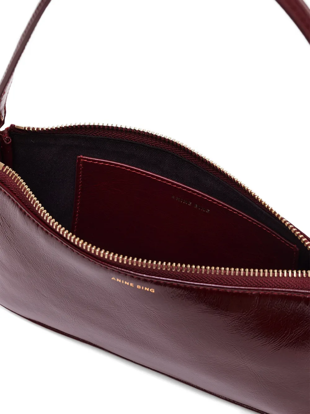 Anine Bing Mini Elly Shoulder Bag In Red