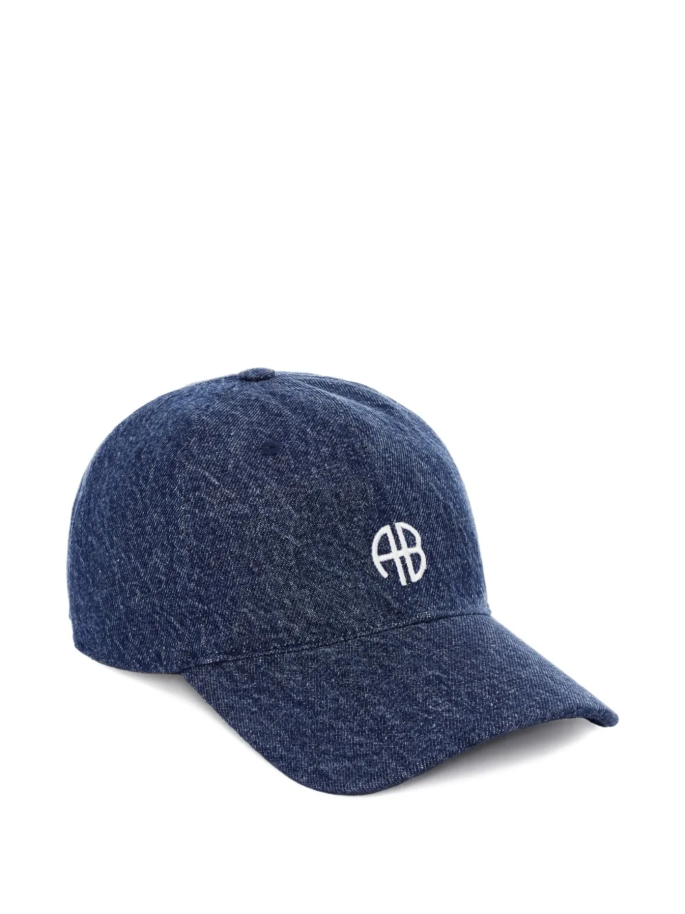 ANINE BING Jeremy honkbalpet met geborduurd logo Blauw