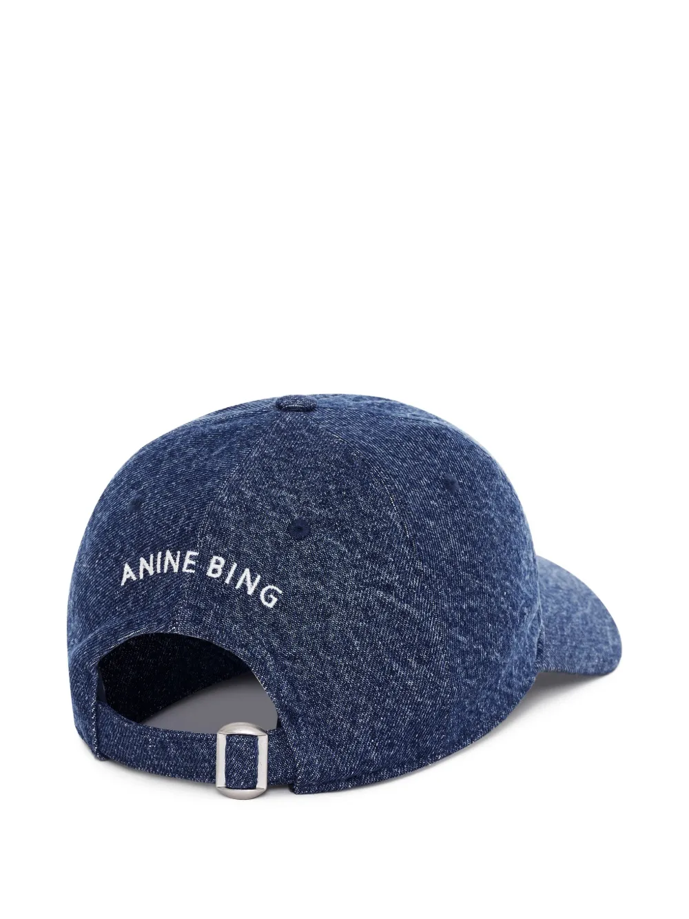 ANINE BING Jeremy honkbalpet met geborduurd logo - Blauw