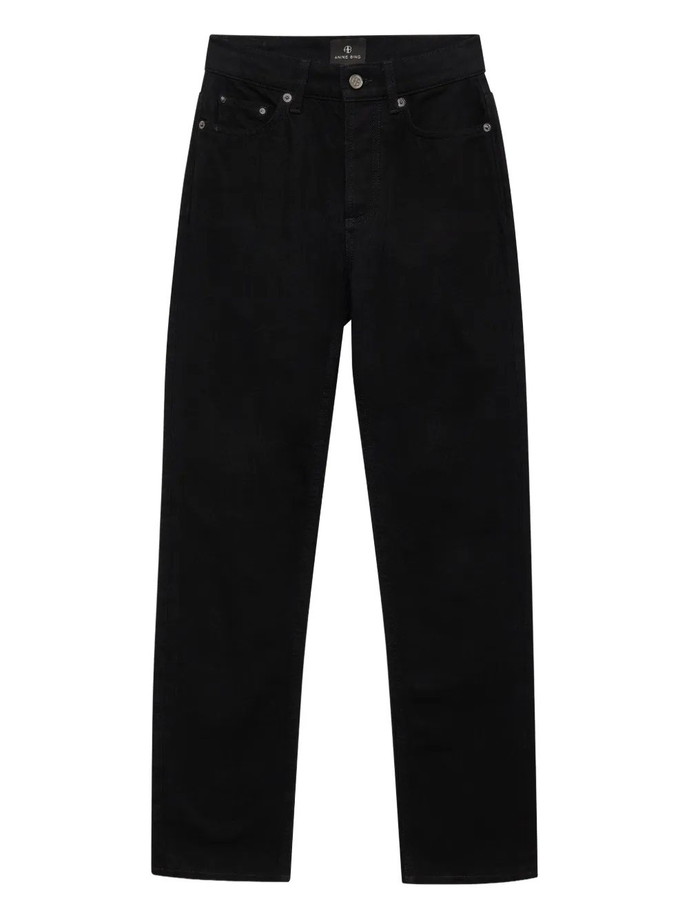 ANINE BING Jeans dritti Bruno - Nero
