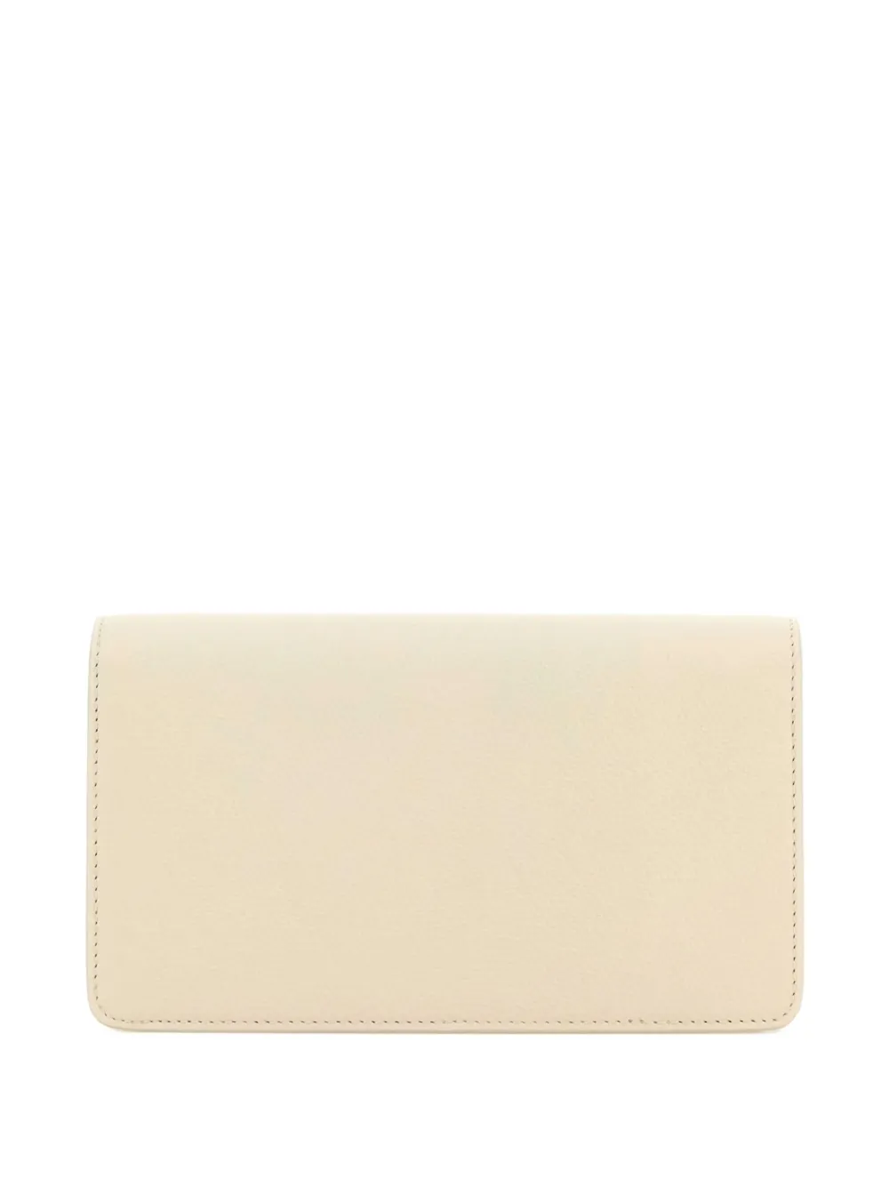Valentino Garavani VLogo leren clutch - Beige
