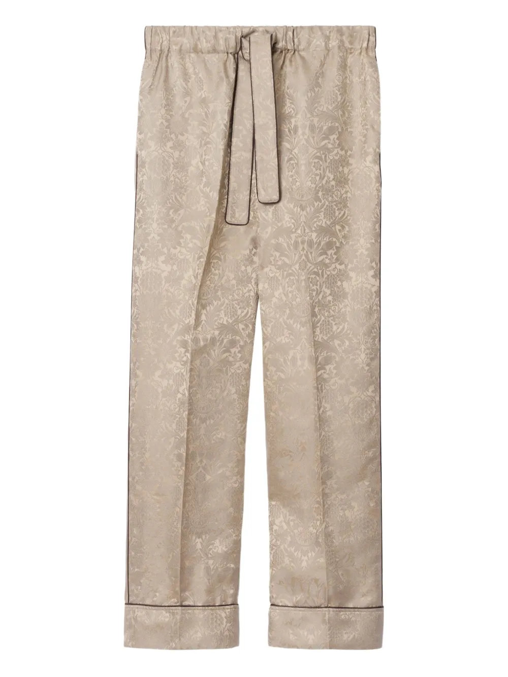 Burberry Pantaloni con motivo jacquard - Toni neutri