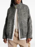 DARKPARK herringbone-pattern bomber jacket - Grey