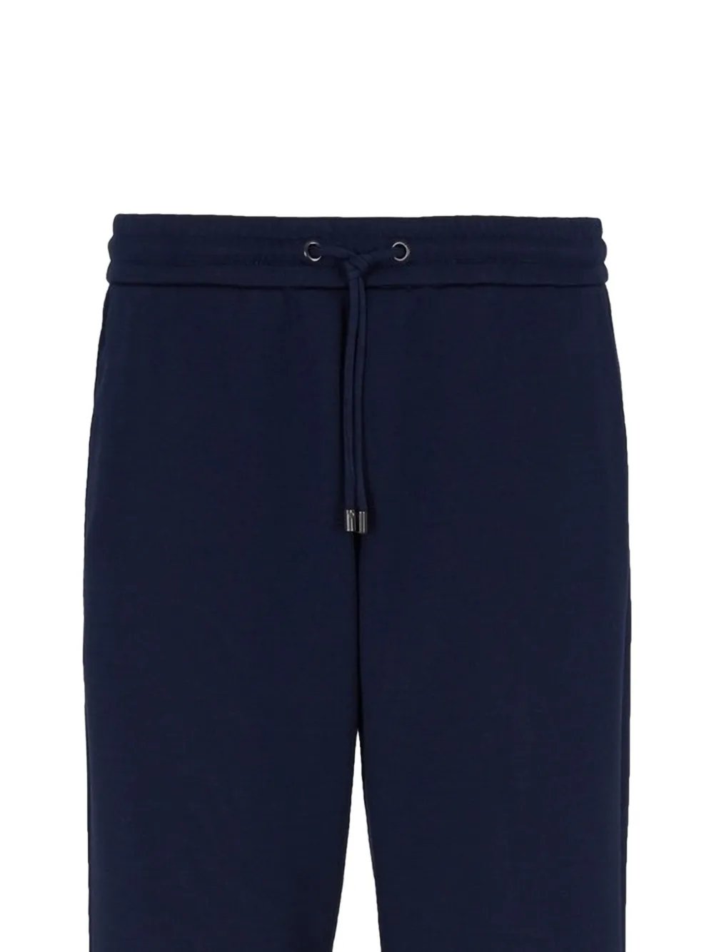 Giorgio Armani Broek met trekkoord manchetten - Blauw
