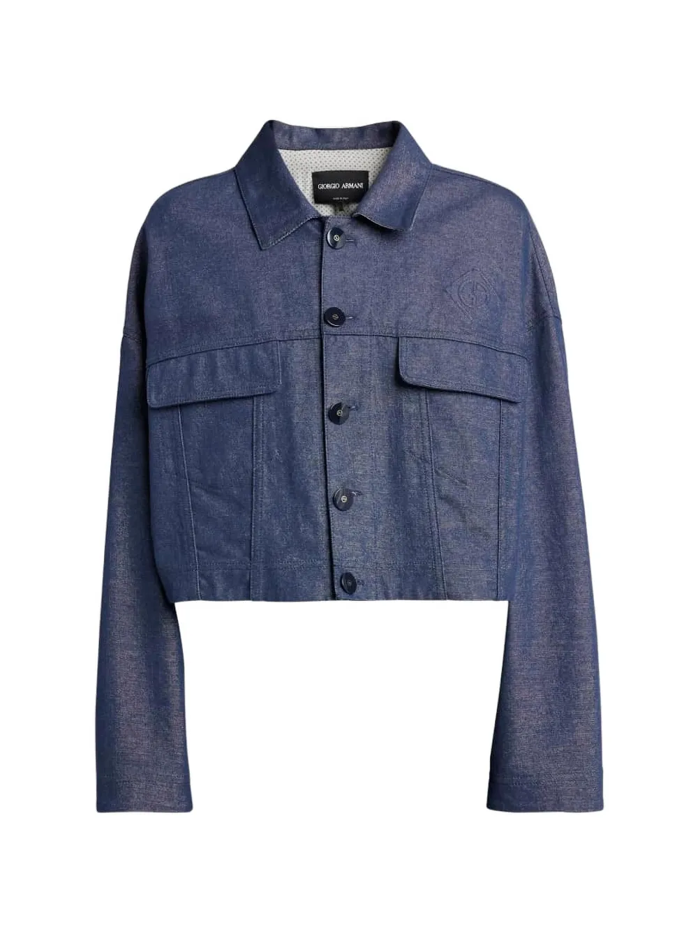 Giorgio Armani buttoned pocket jacket | Cropped Jackets | Image 2