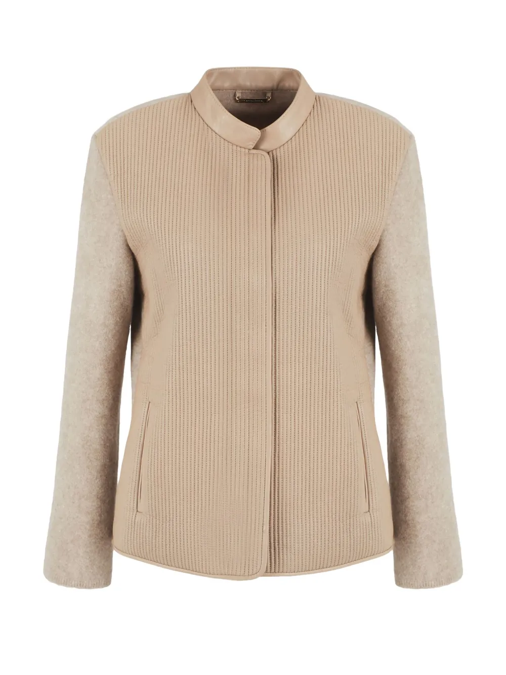 Giorgio Armani ribbed jacket | Leather Jackets | Image 2